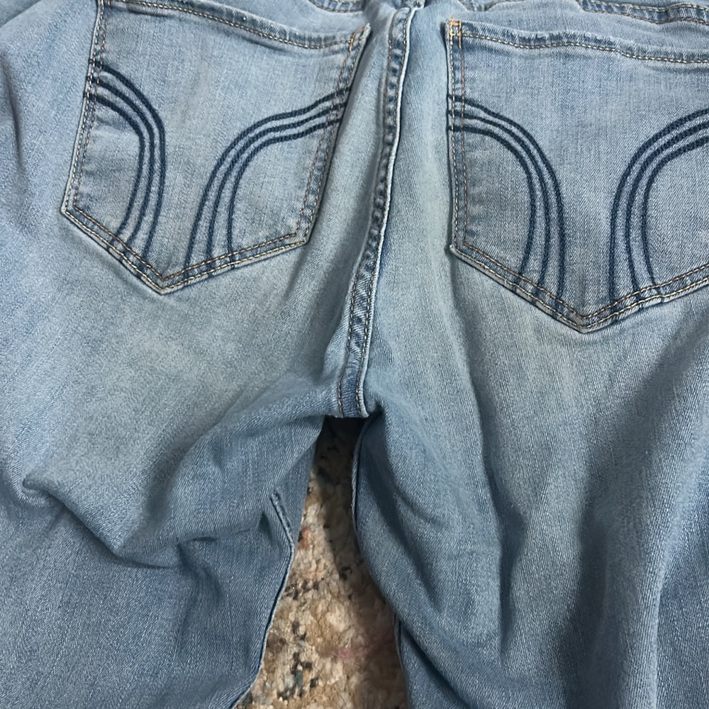 Hollister Light Blue Boyfriend Jeans